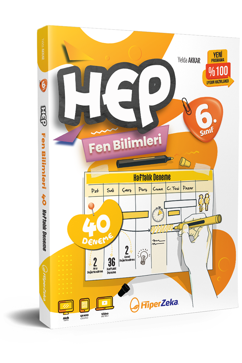 6. Snf Hep Fen Bilimleri 40 Haftalık Deneme