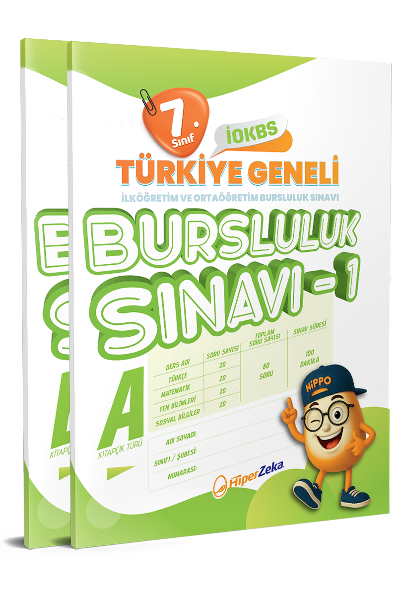 2026 7. Sınıf Türkiye Geneli Bursluluk-1 |Kurumsal
