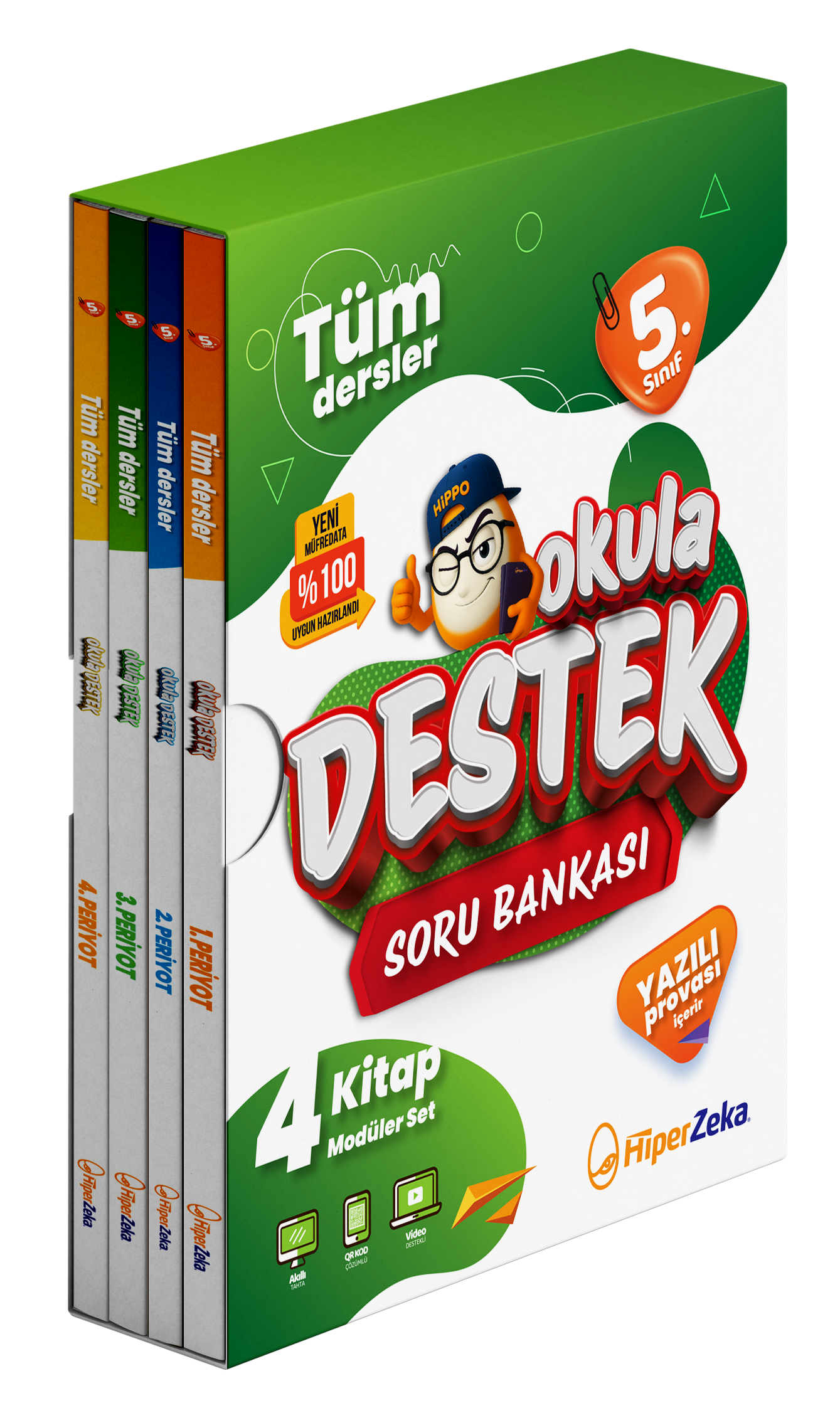 5. Snf Okula Destek Soru Bankası (4 Kitap)
