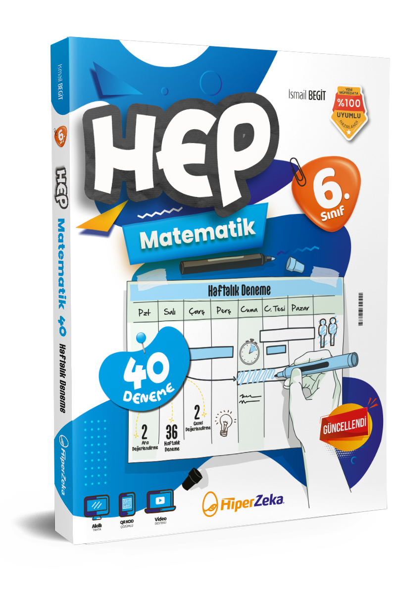 6. Snf Hep Matematik 40 Haftalık Deneme