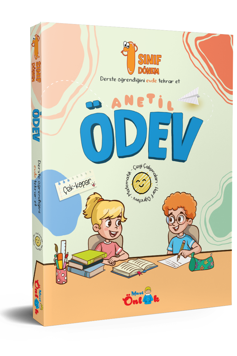 Mavi Önlük 1. Sınıf 1. Dönem Ödev Kitabı