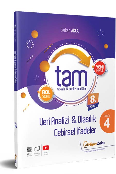 8. Snf Tam  Matematik 4 - Veri Analizi ve Olasılık