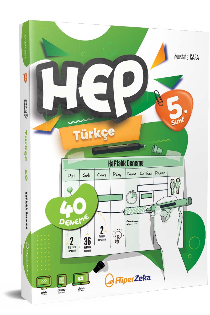 5. Snf Hep Türkçe 40 Haftalık Deneme