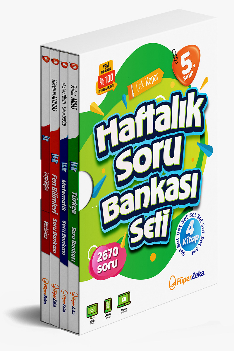 5. Snf Haftalık Soru Bankası Seti (4 Kitap)
