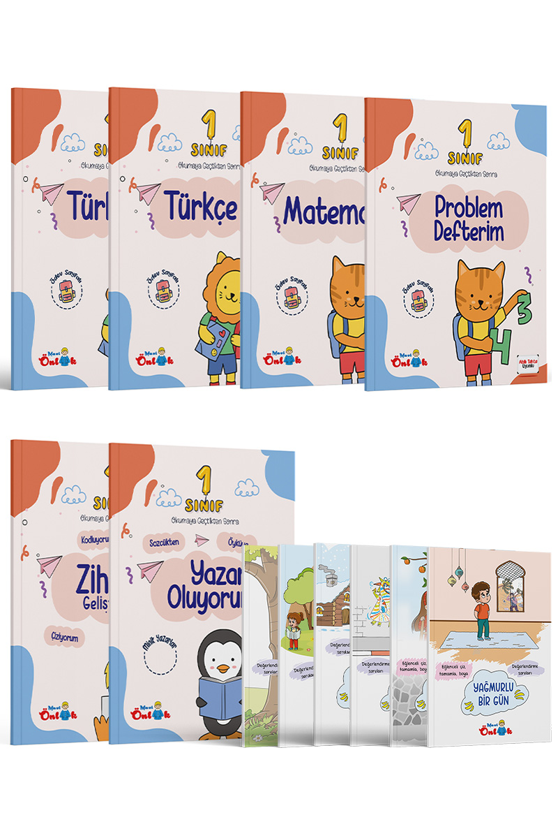1. Sınıf | 2. Dönem Etkinlik Seti | Beyaz