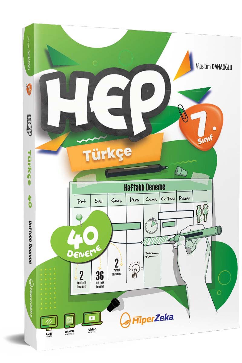 7. Snf Hep Türkçe 40 Haftalık Deneme