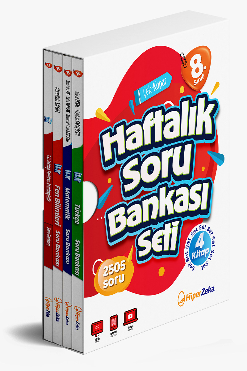 8. Snf Haftalık Soru Bankası Seti (4 Kitap)