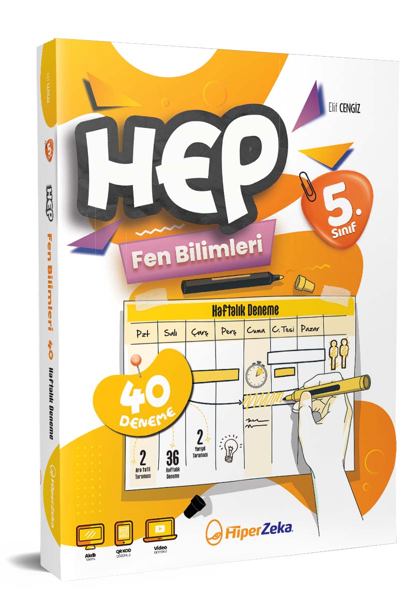 5. Snf Hep Fen Bilimleri 40 Haftalık Deneme