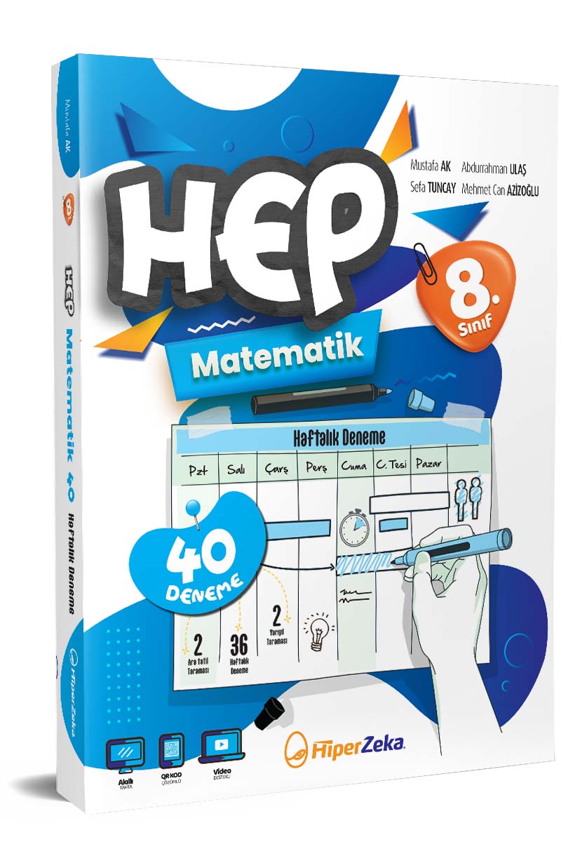 8. Snf Hep Matematik 40 Haftalık Deneme