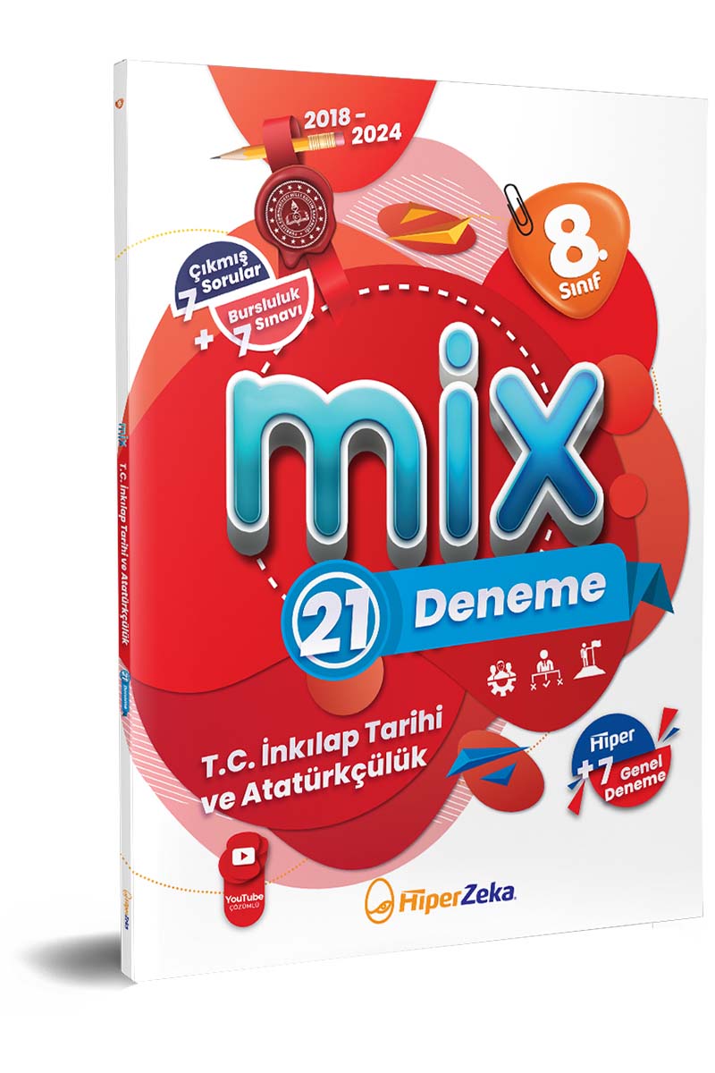 8. Snf Mix 21 Deneme T.C İnkılap Tarihi