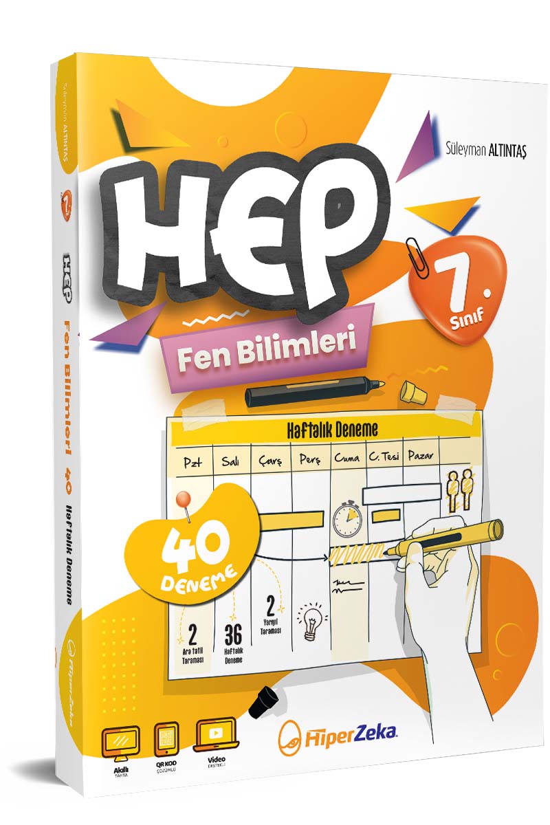 7. Snf Hep Fen Bilimleri 40 Haftalık Deneme