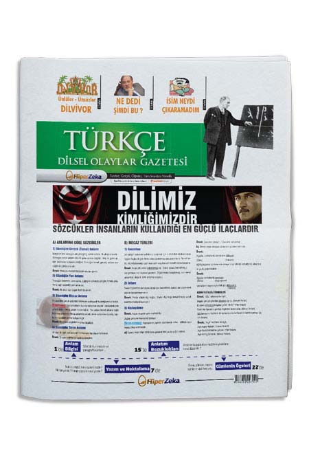 Gazete Türkçe Dilsel Olaylar