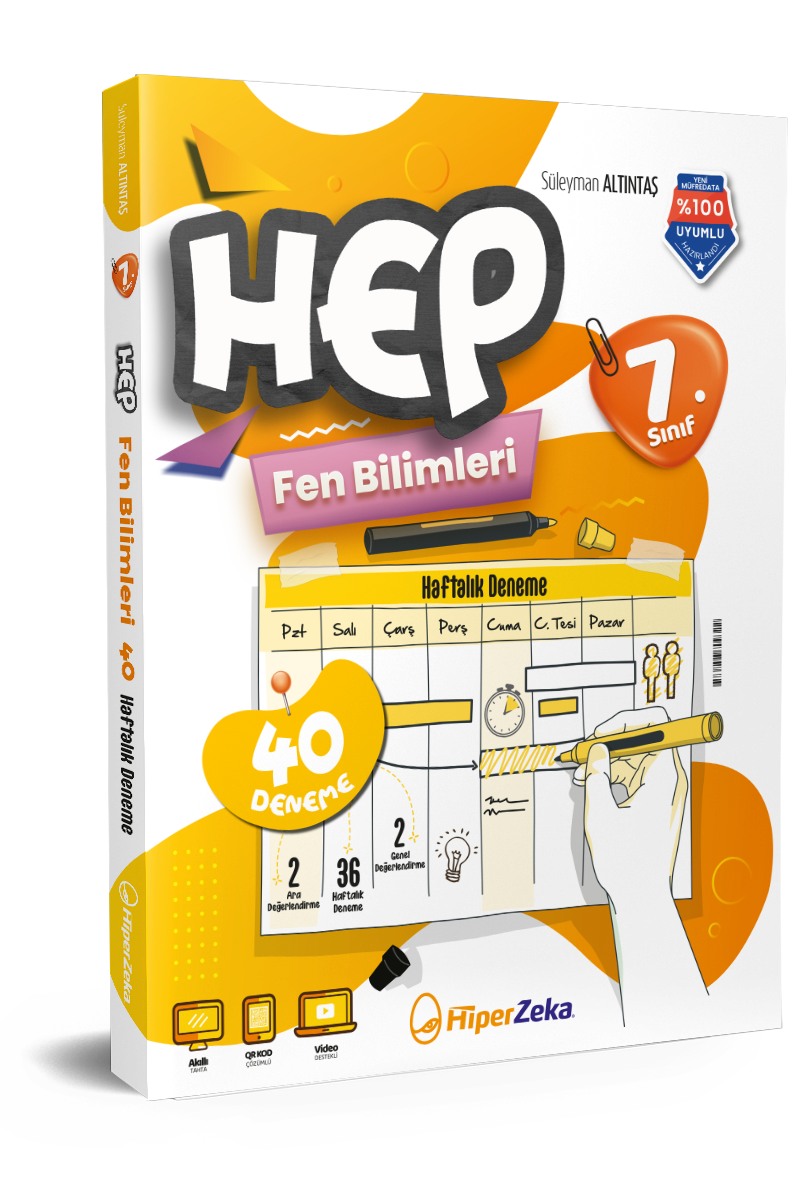 7. Snf Hep Fen Bilimleri 40 Haftalık Deneme