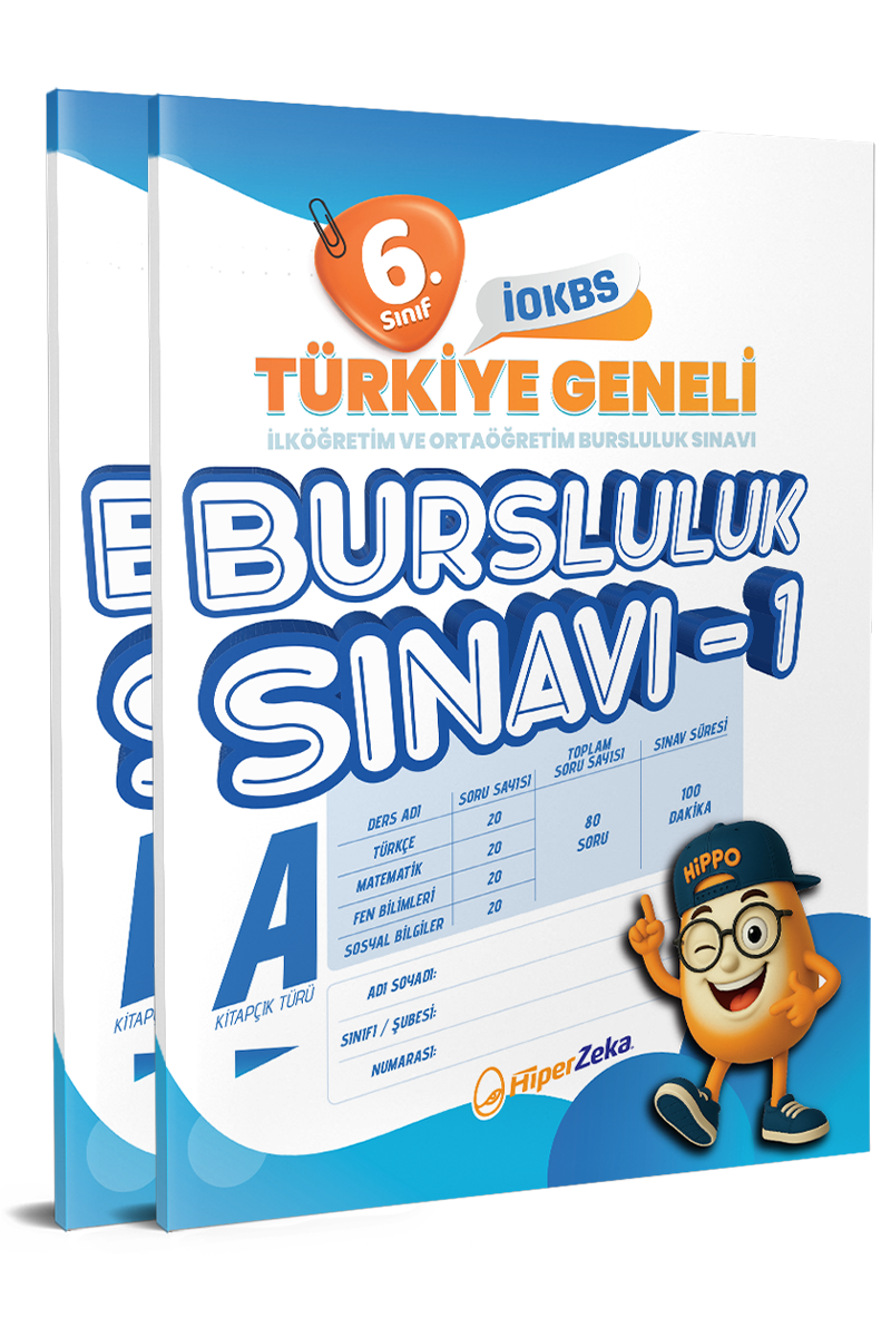 2026 6. Sınıf Türkiye Geneli Bursluluk-1 |Kurumsal